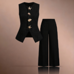 سيت أنيقة بدون أكمام