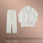 بيجامة مطبوع بالكرز
