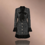 جمبسوت نسائية ذات سروال بيب سميك