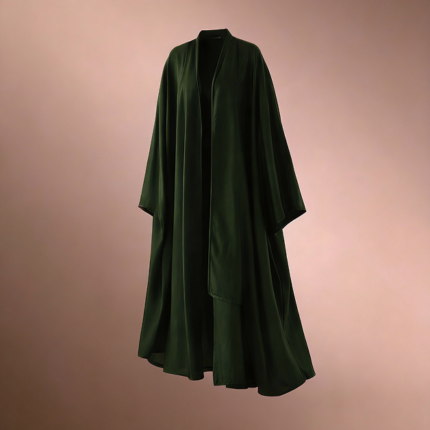 عباءة فضفاضة مع أكمام على شكل خفاش