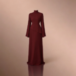 فستان أنيق بطراز فرنسي